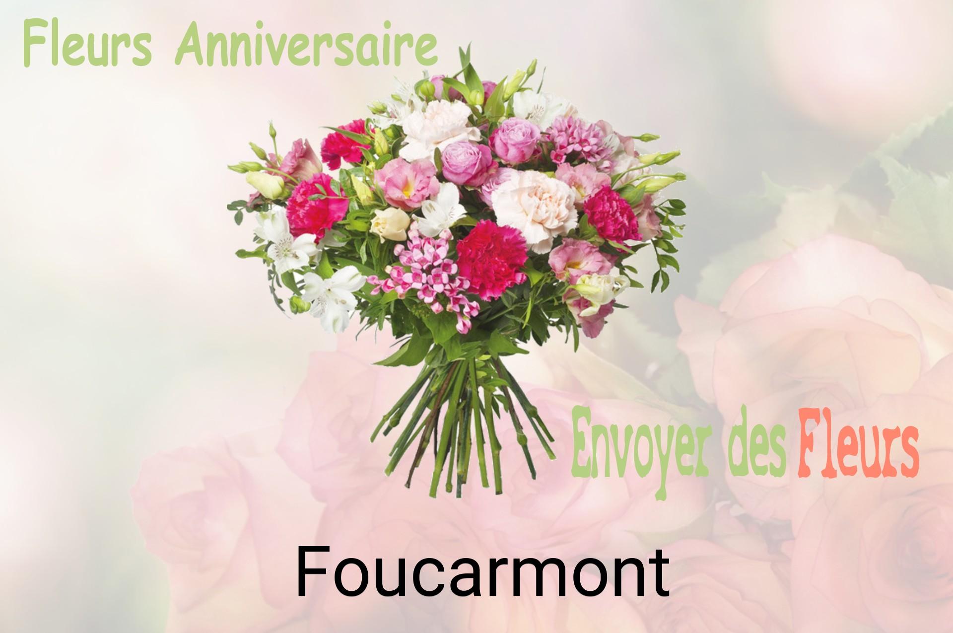 Bouquet de fleurs d’anniversaire livré à Foucarmont